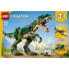 Konstruktorius LEGO Creator 3-in-1 T.Rex statomas modelio rinkinys, 626 vnt., 150 mm aukštis, amžius 9+