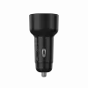 CANYON automobilinis įkroviklis OnDrive 48 PD 48W USB-A+USB-C juodas