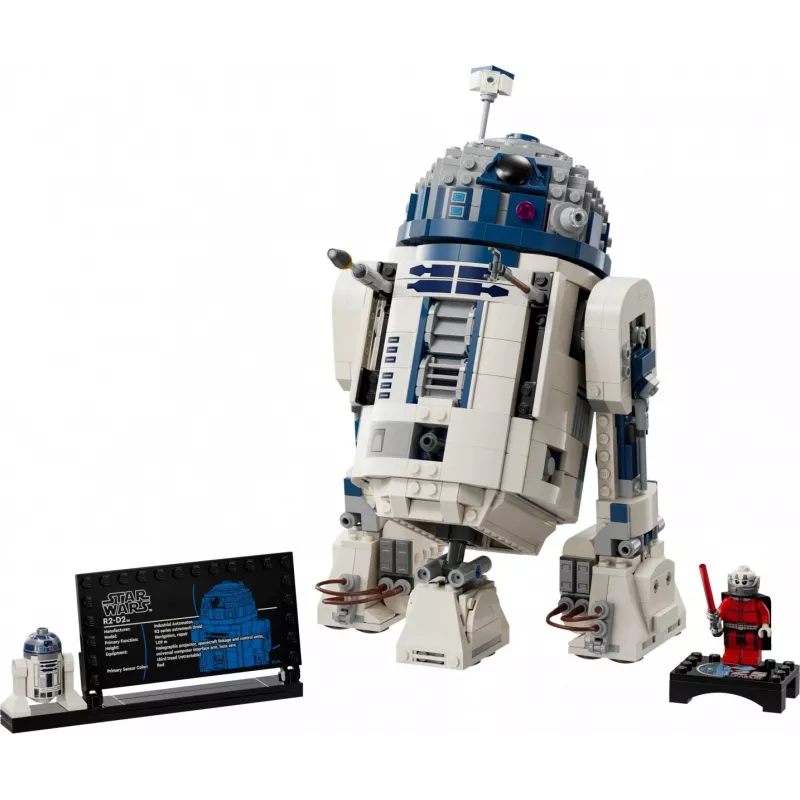„LEGO“ surenkamas droidas R2‑D2 rinkinys 75379 — 1 050 detalių, nuo 10 metų, 160×110×240 mm, 0,24 kg