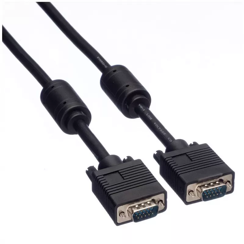 VGA laidas ROLINE High Quality Ferrite DDC HD15 M/M 20 m