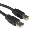 USB 2.0 kabelis A-B tipo ROLINE 0,8 m
