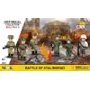 Cobi statybiniai blokeliai Stalingrado mūšio modelio rinkinys — 76 dalys, istorinė diorama