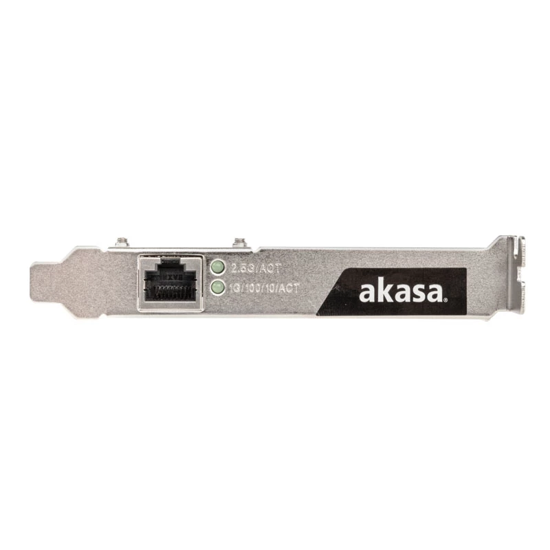 Akasa AK-PCCE25-01 - Įmontuojama - Laidinė - PCI Express - Ethernet - 2500 Mbit/s