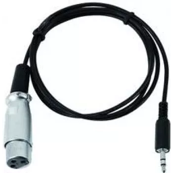 DMX adapteris EUROLITE 51916210, 3,5 mm TRS į XLR, 1 m kabelis