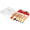 Ravensburger Brio Mega Spiral rinkinys – medinio traukinio bėgių priedų rinkinys