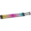 iCUE ARGB PSU kabelių juostelės, LED juostelės 2x 240 mm, skirtos maitinimo blokui – kabelis