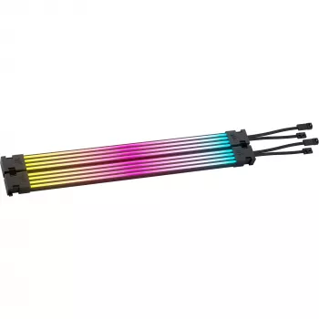 iCUE ARGB PSU kabelių juostelės, LED juostelės 2x 240 mm, skirtos maitinimo blokui – kabelis
