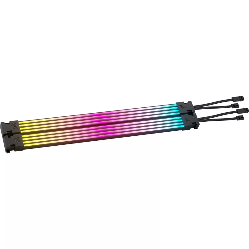 iCUE ARGB PSU kabelių juostelės, LED juostelės 2x 240 mm, skirtos maitinimo blokui – kabelis