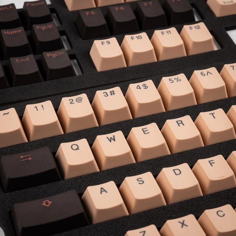 Klaviatūros klavišų rinkinys Ducky DKSA108-USPDGMZOR PBT dvigubo liejimo, JAV išdėstymas, 108 klavišai