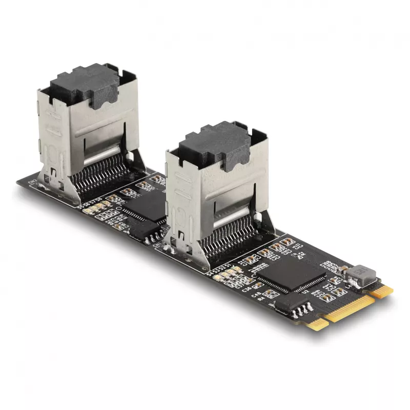 DeLOCK keitiklis M.2 2280 Key B+M kištukinis į 8 x SATA