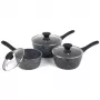 Virimo rinkinys Salter BW11460BRMFOB 3 vnt. aliuminis juodas