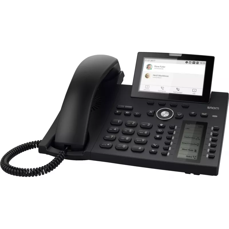 SNOM D385N juodas be Bluetooth be maitinimo šaltinio (00004600)