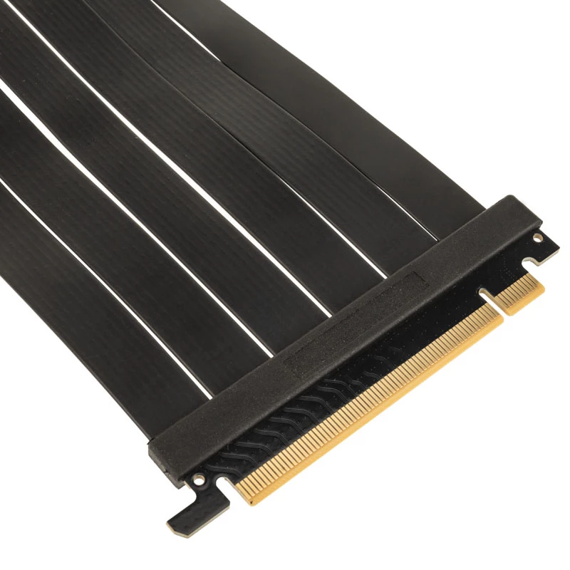 Kolink PCI Express 5.0 x16 į x16 pakėlimo kabelis, 90 laipsnių, juodas – 30 cm
