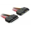 SATA kabelis DeLOCK 84362 0.2 m raudonas