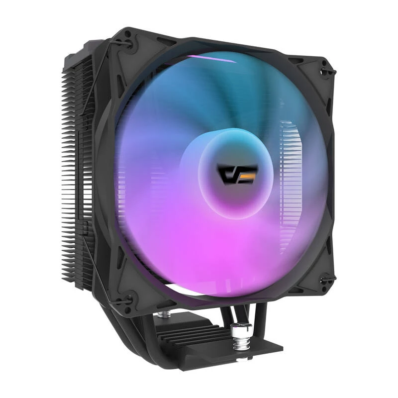 240 mm Darkflash kompiuterio radiatorius Z4 PRO MIST Juoda su RGB apšvietimu