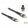 Delock 80764 USB laidas, juodas