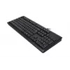 A4Tech KR-92 klaviatūra universali USB QWERTY anglų juoda