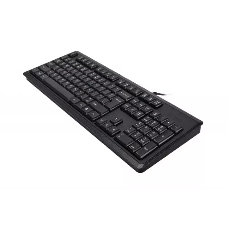 A4Tech KR-92 klaviatūra universali USB QWERTY anglų juoda