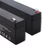 Sandari AGM baterija QOLTEC 12V 2.3Ah UPS ir atsarginėms sistemoms, maks. iškrova 34.5A