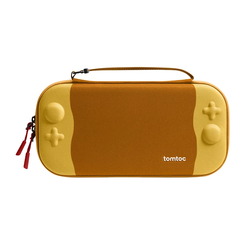 Plonas apsauginis dėklas Tomtoc FancyCase-G05, skirtas Nintendo Switch 2, geltonas