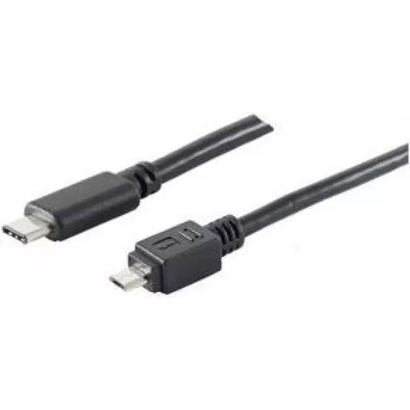 USB laidas ShiverPeaks BS77145-3.0 USB 2.0 3m USB C Micro-USB B Juodas