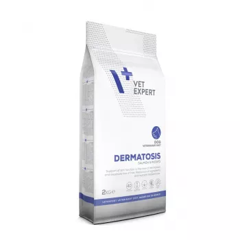 VET EXPERT Veterinary Diet Dermatosis Dog Salmon & Potato - sausas šunų maistas - 2 kg