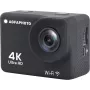 AgfaPhoto Action Cam Action Cam 4K, atspari vandeniui, Wi-Fi, sulėtintas judesys/laiko intervalas (AC9000BK)