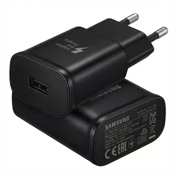 Greitasis įkroviklis Samsung EP-TA200NBEGWW 15 W USB-A sieninis adapteris, juodas
