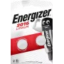 Vienkartinė baterija Energizer CR2016 3V 100 mAh ličio diskinė 2 vnt. lizdinėje pakuotėje, Ø20 mm x 1,6 mm
