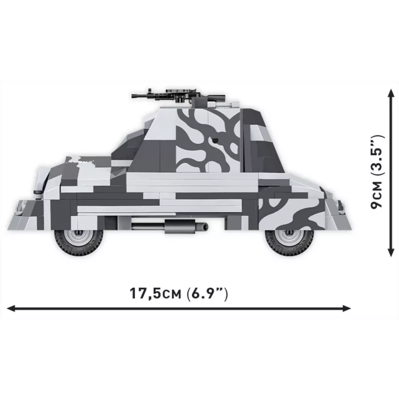 Statybinis rinkinys COBI Panzer VI Ausf. B Königstiger 802 vnt.