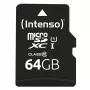 Atminties kortelė Intenso 64 GB MicroSDXC UHS-I 10 klasė 3423490