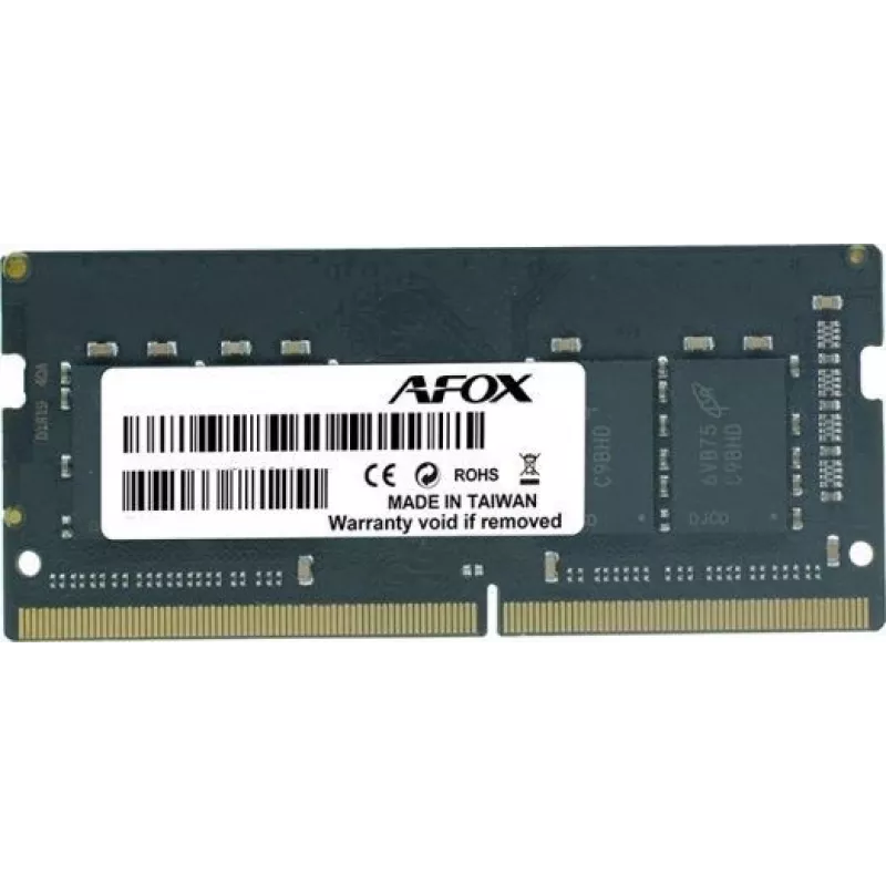 AFOX Memoria SO-DIMM DDR4 16GB 3200MHz (1 X 16GB, 3200MHz, DDR4-RAM, SO-DIMM)