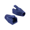Logilink | RJ45 kištuko reljefinis gaubtelis, 8,0 mm (50 vnt.) | MP0035B | Mėlyna