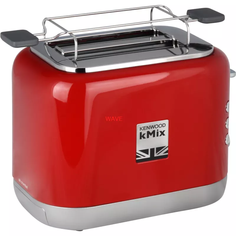 Skrudintuvas Kenwood TCX751RD 2 riekėms 900 W, metalinis korpusas, raudonas, 160×272×257 mm