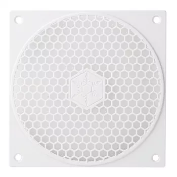Oro filtro grotelės Silverstone FF121 ABS Nailonas Baltos 120mm