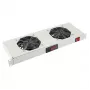 Lanview RAF300WH - Balta - Plienas - 2 ventiliatoriai - 280 m³/h - 1U - 19 (RAF300WH)