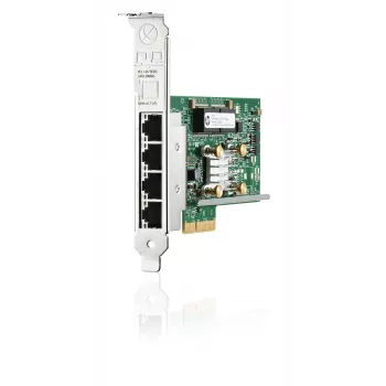 HPE - 331T - tinklo adapteris - PCIe 2.0 x4 Low Profile Gigabit Ethernet x 4