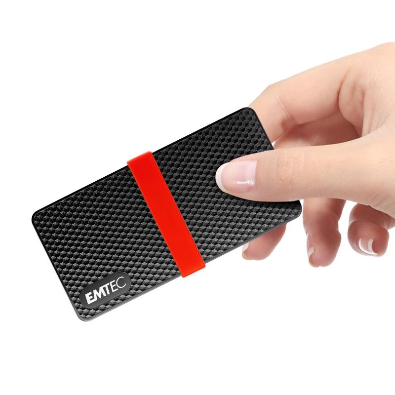 SSD Emtec 2TB Juoda USB Type-C 3.2 Gen 1 X200