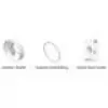 Ubiquiti IsoBeam, RF izoliacijos skydas, skirtas NanoBeam NBE-M5-16 ir NBE-5AC-16