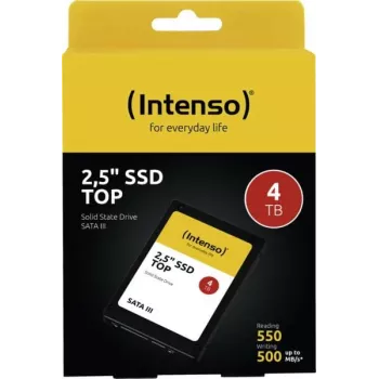 SSD | INTENSO | 4000 GB | Serial ATA III | 2.5 | 1920xTBW reitingas | MTBF 2000000 val. | 3812480