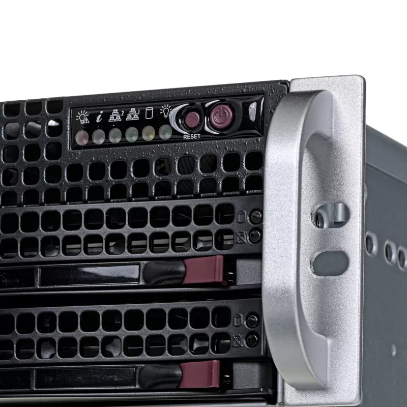 Serverio korpusas Supermicro 825TQC-R802LPB stovo montavimui juodas