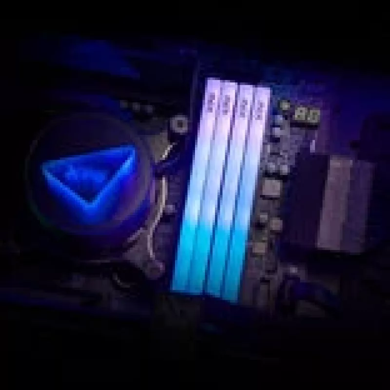 Stalinis DDR5 RAM ADATA XPG Lancer Blade 48GB (2x24GB) 6000 MT/s CL36 RGB baltas