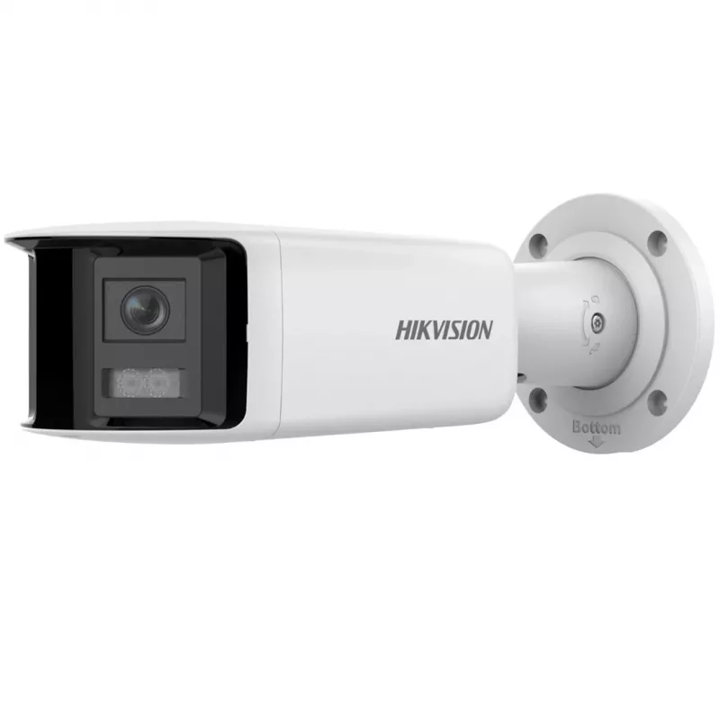 Hikvision DS-2CD2T66G2P-ISU/SL(2.8mm)(C) Bullet IP apsaugos kamera, skirta naudoti viduje ir lauke, 3632 x 1632 pikselių, tvirtinama prie lubų/sienos