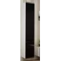 Cama uždara Spintelė VIGO '180' 180/40/30 baltas/juodas blizgus