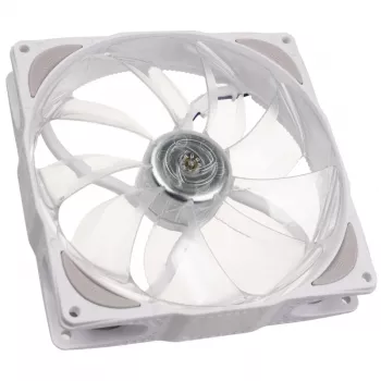 Aušinimo ventiliatorius NoiseBlocker NB-eLoop X B14-P ARGB PWM 140 mm baltas