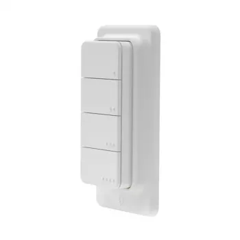 Išmanusis nuotolinio valdymo pultelis su 4 mygtukais „Shelly BLU RC Button 4 ZB ZigBee“
