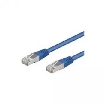 Wentronic Goobay CAT 5e komutacinis kabelis, F/UTP, mėlynas, 15 m - CCA vario mišinys (50862)