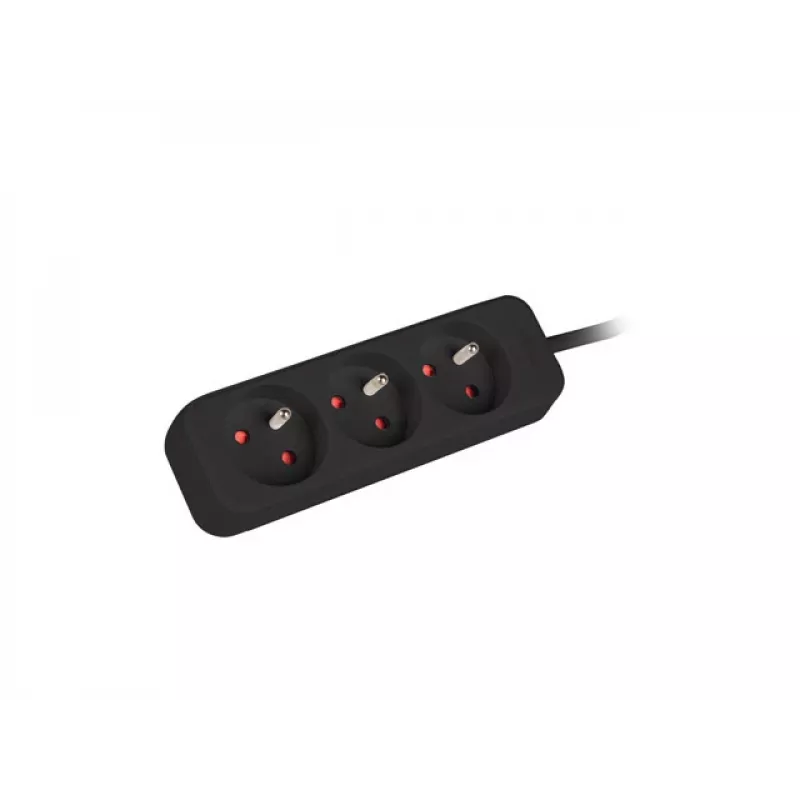 LANBERG PS0-03E-0300-BK 3M Juodas 3X 230V Lanter PRATĘSIMO LAIDAS IŠ GYNO VARIO