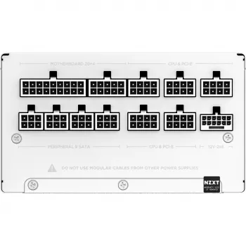 Maitinimo blokas | NZXT | PA-2G2BW-EU | 1200 vatų | Efektyvumas 80 PLUS GOLD | MTBF 100000 valandų | PA-2G2BW-EU