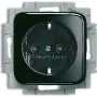 BUSCH JAEGER 2013-0-4706 - CEE 7/3 - 2P+E - juoda - 250 V - 16 A - 71 mm
